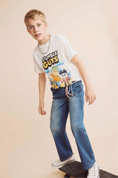 Boy Straight Fit Straight Leg Jeans