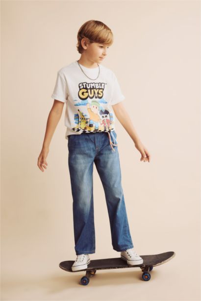 Boy Straight Fit Straight Leg Jeans
