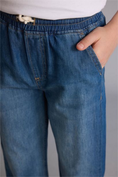 Straight Fit Düz paça Jean Pantolon Erkek Çocuk