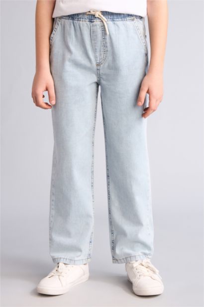 Straıght Fıt Düz Paça Jean Pantolon Erkek Çocuk