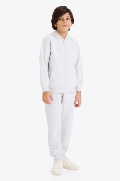 Boy Basic Pique Elastic Waist Sweatpants