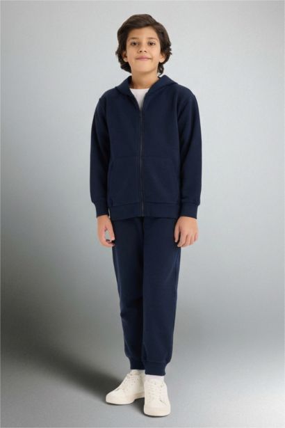 Boy Basic Pique Elastic Waist Sweatpants