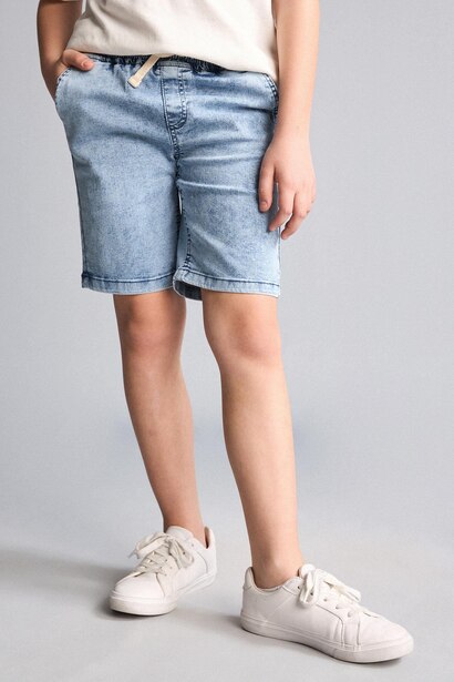 Boy 100% Cotton Denim Shorts