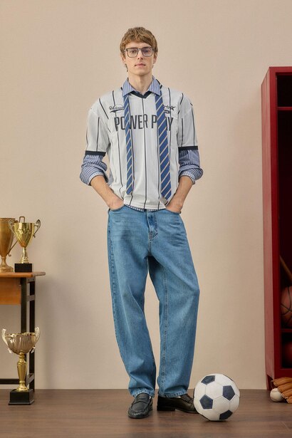 Baggy Fit Trousers