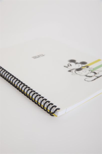 دفتر مذكرات 16;5x22;5 سم مخطط من ميكي ماوس