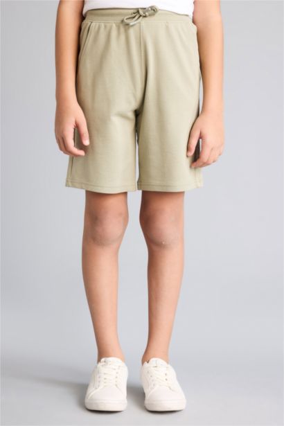 Шорты стандартного кроя из тонкой ткани для мальчиков