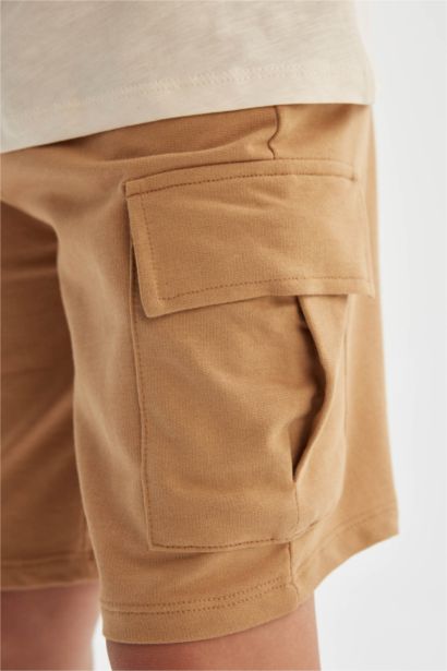 Boy Cargo Pocket Shorts