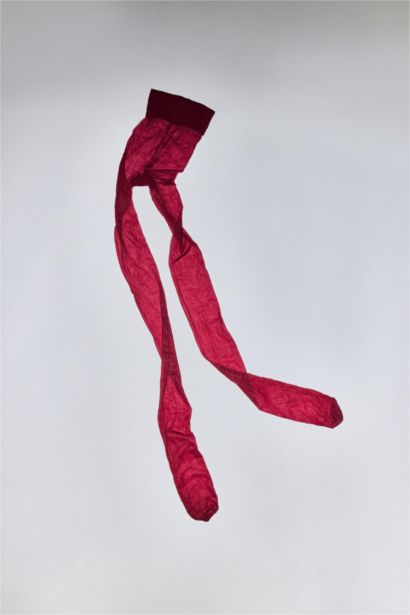 Kadın Bordo 5 Denye Külotlu Çorap	