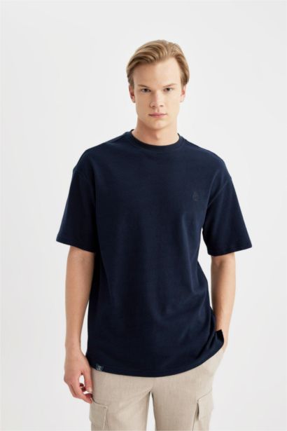 Comfort Regular Fit Crew Neck Printed T-Shirt