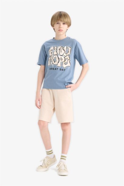 Boy Regular Fit Pique Shorts