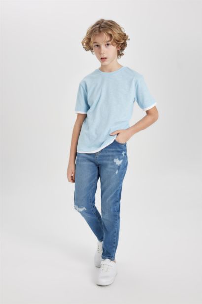 Boy Crew Neck Short Sleeve T-Shirt