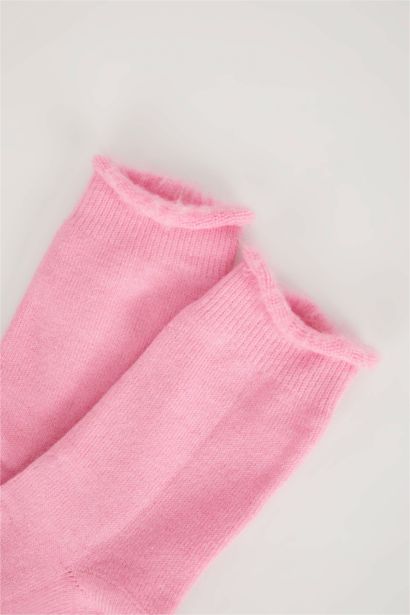 Kız Çocuk Pamuklu Termal Uzun Çorap