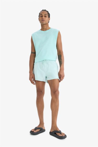 DeFactoFit شورت بحر قصير آندي من