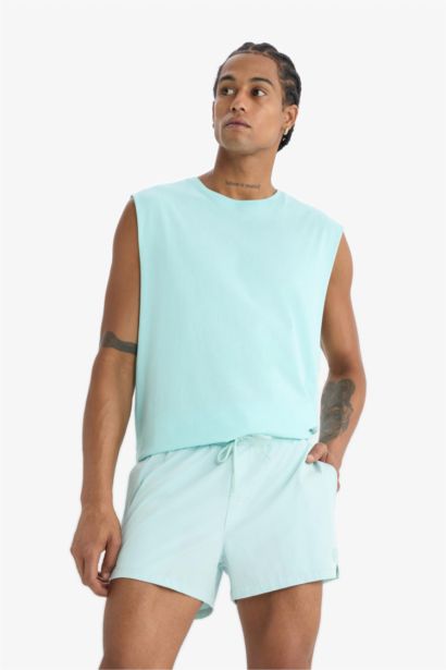 DeFactoFit شورت بحر قصير آندي من