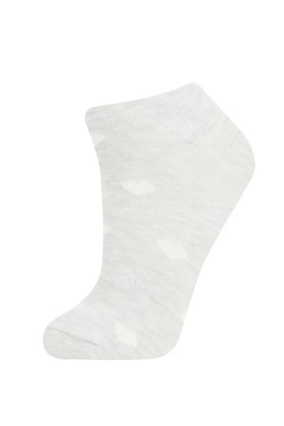 Lot de 3 paires de Chaussettes courtes en coton pour femme