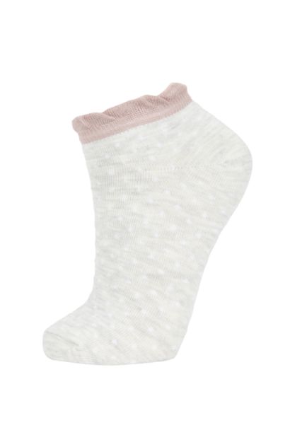 Lot de 3 paires de Chaussettes courtes en coton pour femme
