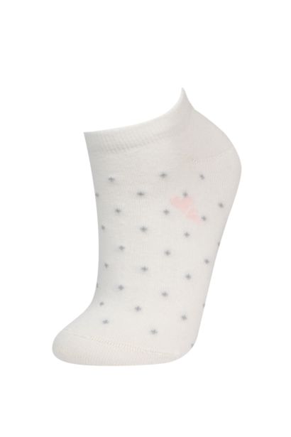 Lot de 3 paires de Chaussettes courtes en coton pour femme