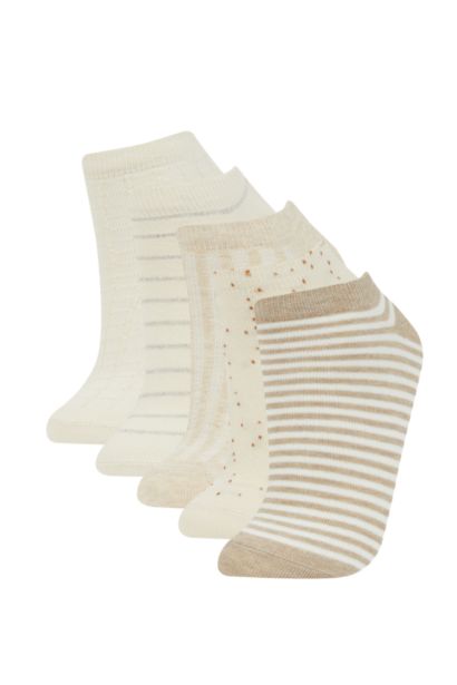 5 Piece Cotton Short Socks