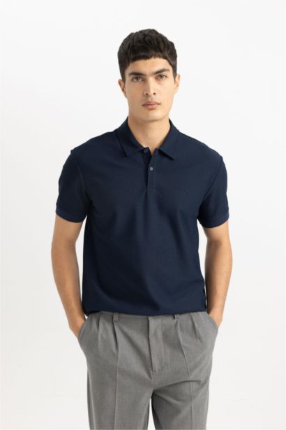 Modern Fit Polo Collar Polo T-Shirt