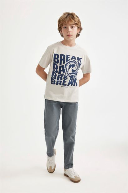 Джинсы прямые для мальчиков, Школьная коллекция