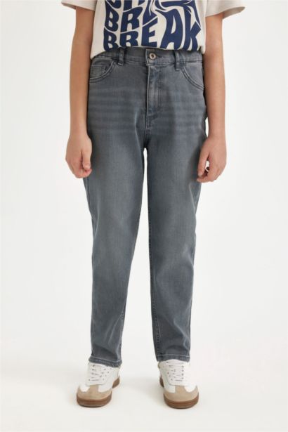 Джинсы прямые для мальчиков, Школьная коллекция