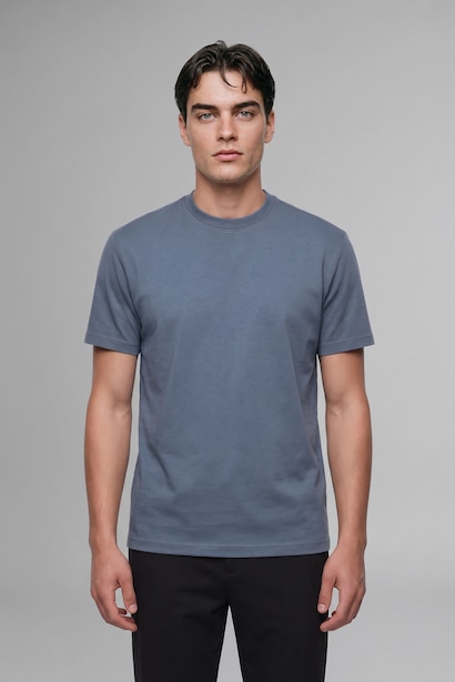 Crew Neck Oversize Fit Short Sleeve T-Shirt