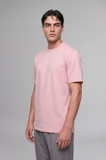 Crew Neck Oversize Fit Short Sleeve T-Shirt