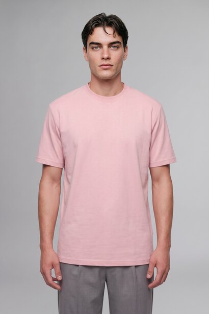 Crew Neck Oversize Fit Short Sleeve T-Shirt