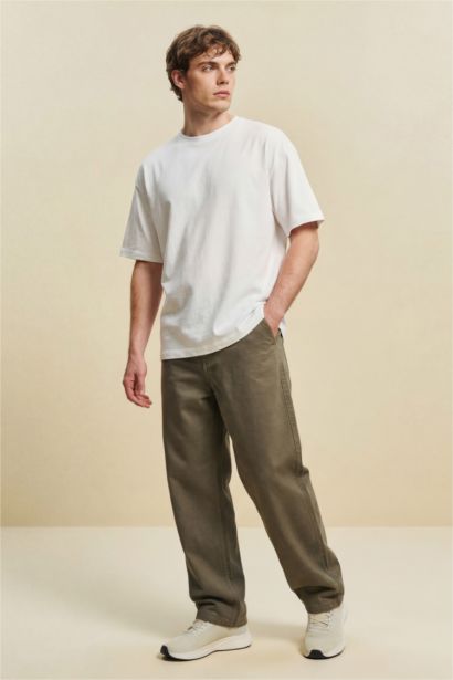 Oversize Crew Neck Short Sleeve T-Shirt