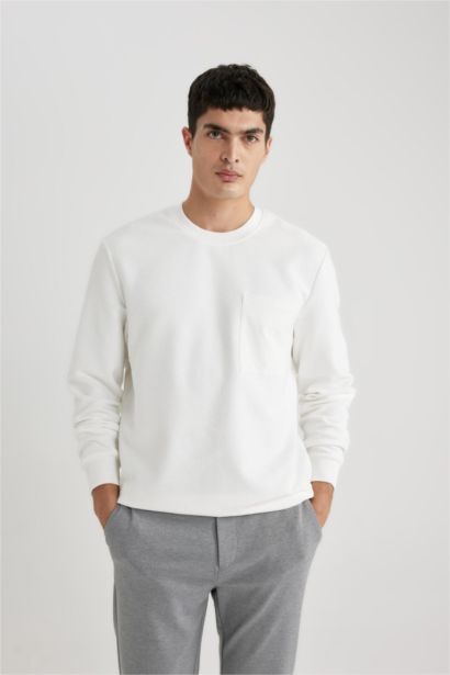 Regular Fit Long Sleeve Sweatshirt