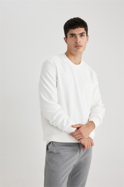 Regular Fit Long Sleeve Sweatshirt