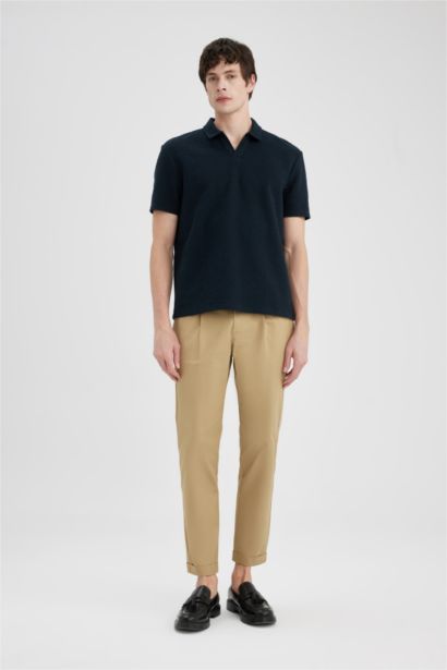 Regular Fit Short Sleeve Polo T-Shirt