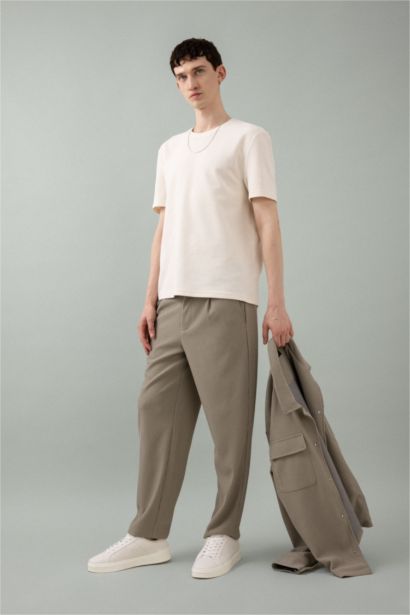 Regular Fit Crew Neck Short Sleeve T-Shirt