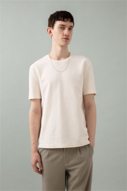 Regular Fit Crew Neck Short Sleeve T-Shirt