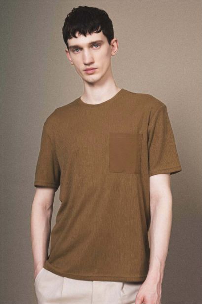 Regular Fit Crew Neck Short Sleeve T-Shirt