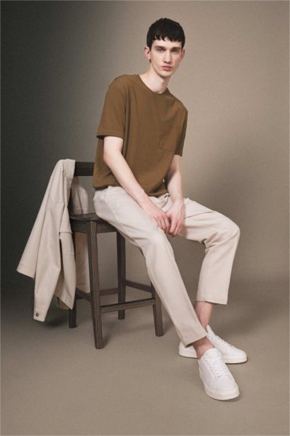 Regular Fit Crew Neck Short Sleeve T-Shirt