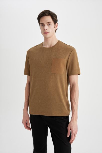 Regular Fit Crew Neck Short Sleeve T-Shirt