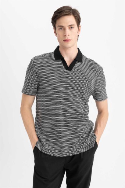 Regular Fit Short Sleeve Polo T-Shirt
