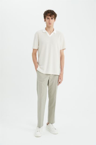 Regular Fit Short Sleeve Polo T-Shirt