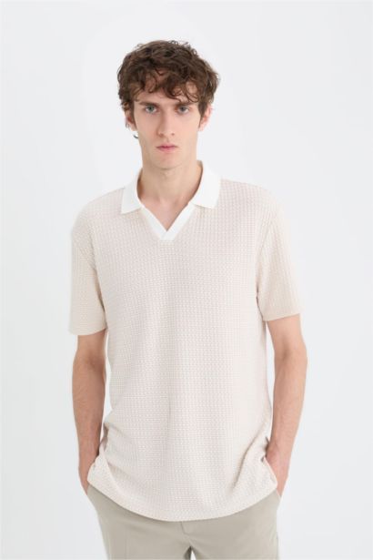 Regular Fit Short Sleeve Polo T-Shirt