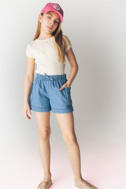 Girl Denim Shorts
