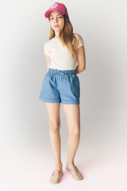 Girl Denim Shorts