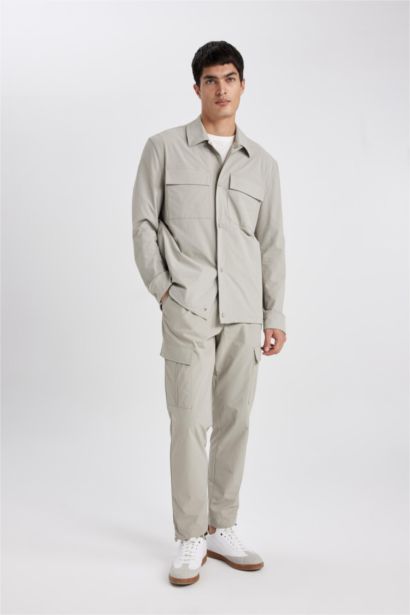 Cargo Jogger Shirred Trousers Trousers