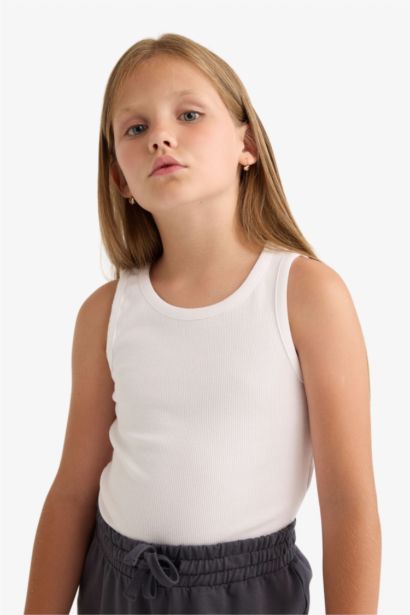 Girl Crew Neck Airplane Printed 2 Piece Undershirts