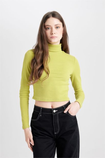 Slim Fit Camisole Long Sleeve T-Shirt