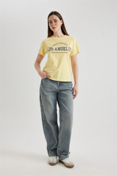 Regular Fit Crew Neck Short Sleeve T-Shirt