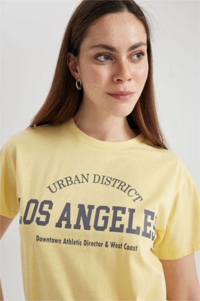 Regular Fit Crew Neck Short Sleeve T-Shirt