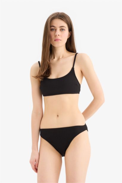 Fall in Love Regular Fit Crepe Bikini Bottom