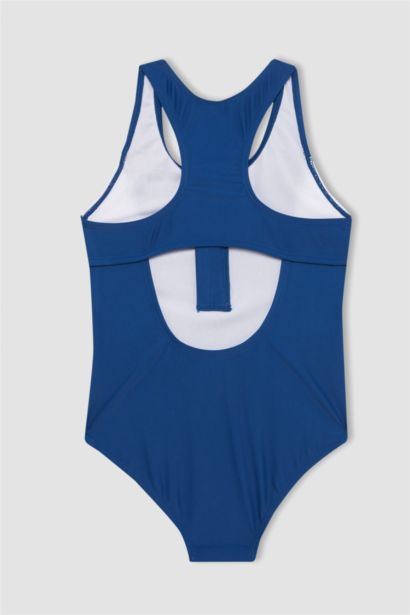 Girl Printed Swimsuit