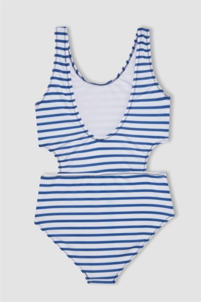 Maillot de bain rayé pour Fille